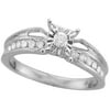 1/4 Carat T.W. Diamond Promise Ring in Sterling Silver