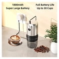 thumbnail image 4 of Portable Coffee Grinder Electric USB Rechargeable Home Outdoor Blender External Adjustable ,Easy to Operate, 4 of 7