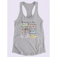 thumbnail image 3 of Harriet Tubman I Racerback Tank Women -Annie Warren Designs, Female Medium, 3 of 4