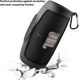 thumbnail image 4 of CULEUTIL Silicone Case Cover for JBL Charge 5 Portable Bluetooth Speaker, Waterproof Rubber Carrying Pouch Holder with Strap(Black), 4 of 7