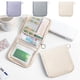thumbnail image 1 of Organizador de bolsas de medicamentos de viaje | Caja organizadora de medicamentos portátil de nailon y spandex | Pequeña bolsa de medicina impermeable | Doble cremallera | Mini almacenamiento de, 1 of 7