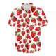 thumbnail image 3 of Blusa y camisa de manga corta con cuello vuelto para hombre, blusa informal con botones y estampado hawaiano, blusa de manga corta con cuello vuelto para hombre, 3 of 4