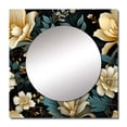 thumbnail image 2 of Designart "Verdant Botanical Elegance" 0 Square Mirror For Wall Decor - Large Green Square Mirror Printed Wall Decor - Bohemian Square Living Room Mirror, 2 of 5