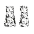 thumbnail image 7 of Sikiie Labrador Retriever Dog Print Women's Sleeveless Dress with Pockets Round Neck Sundress, Suitable for Daily, Office, Vacation Summer Wear, 7 of 7