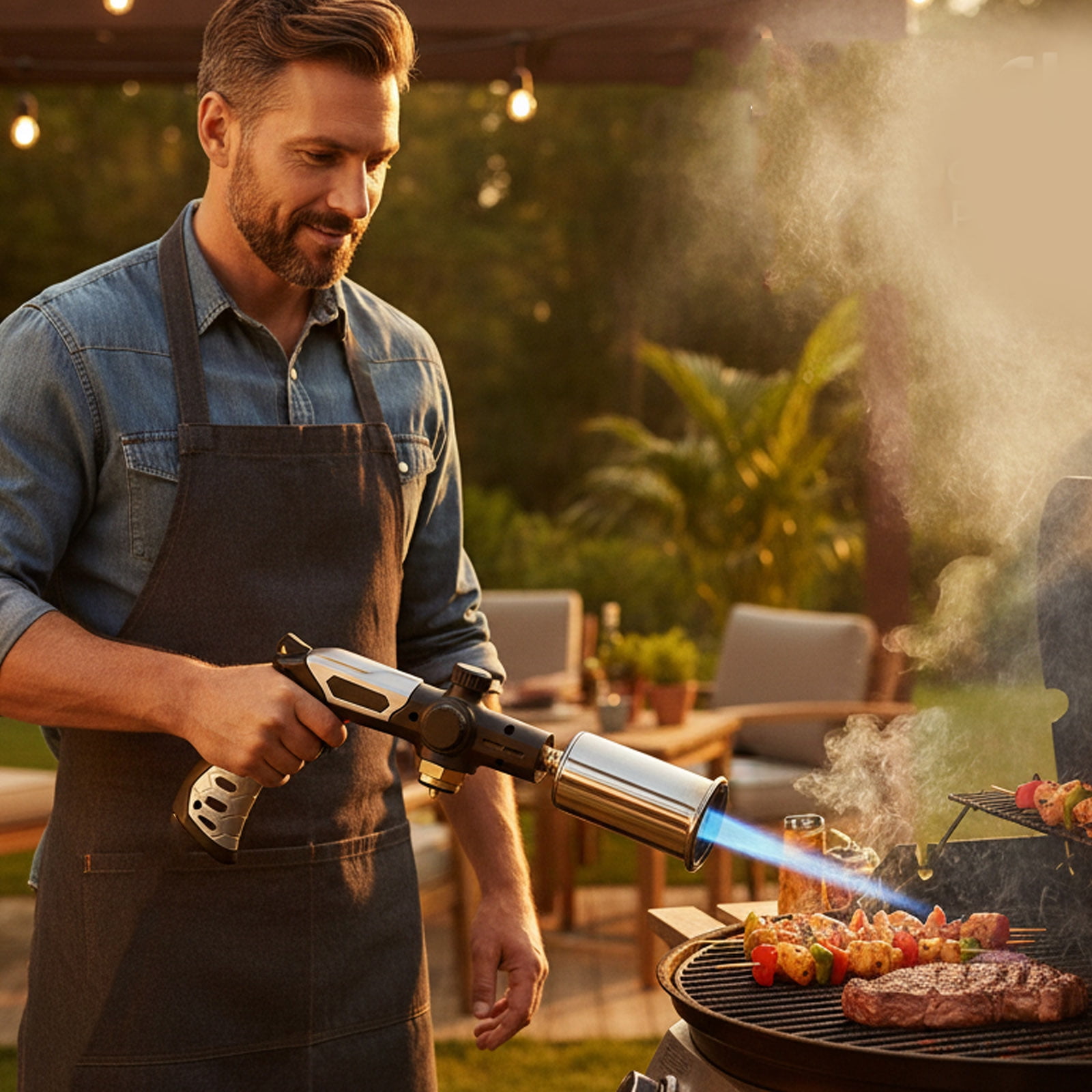 Propane Torch Saker Adjustable Flame for Cooking Weed Burning