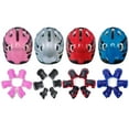 thumbnail image 2 of Cheers 7 Pcs Casque de Skateboard pour Enfants Protection Genou Coude Poignet, 2 of 2