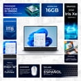 thumbnail image 2 of Laptop Ultrabook HUAWEI D16 Core i9 13900H 16GB 1TB SSD 16" FHD+ Teclado Español Mouse DXT W11H, 2 of 5