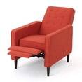 Christopher Knight Home Marston Mid Century Modern Fabric Recliner, Set Of 2, Wheat Color
