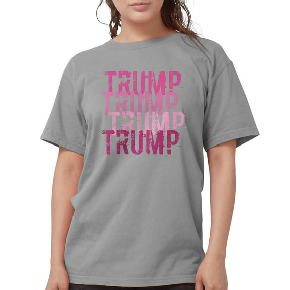 CafePress - Pink Trump T Shirt - Womens Comfort Colors® Shirt