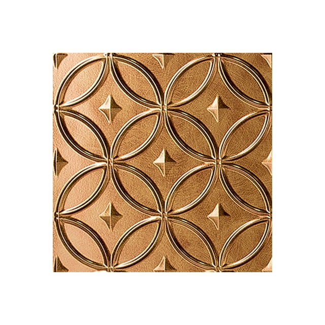 FASÄDE Easy Installation Rings Antique Bronze Wall Panel Sample (12" X 12" Sample)
