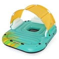 thumbnail image 1 of Bestway Hydro Force Sunny 5 Person Inflatable Floating Island Lounge Raft, 1 of 10
