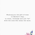thumbnail image 3 of American Greetings Mother's Day Card with Hexagonal Floral Design, 3 of 3