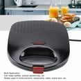 thumbnail image 4 of Waffle Maker,Double Sided Stick Proof 750W Fast Heat Up Breakfast Machine,Non Stick Coating,ABS Aluminum Material,for Home Kitchen Restaurant, 4 of 7