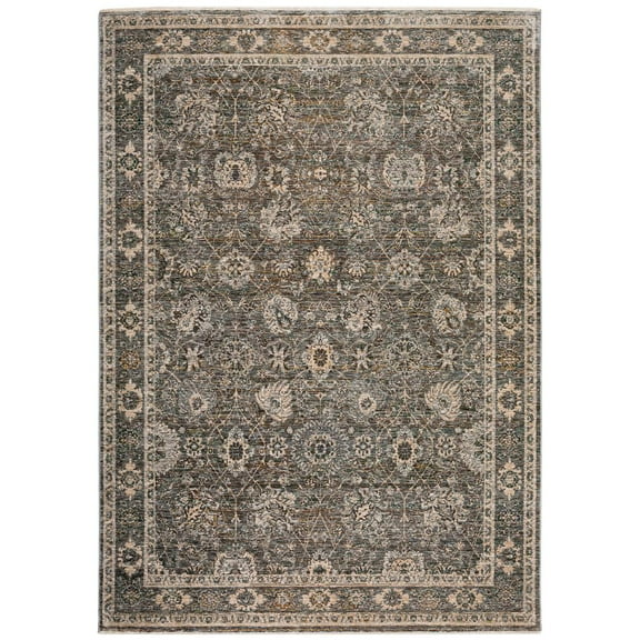 Dalyn Rugs Yarra YA5 Pewter 9' x 13'2" Rug