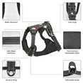 thumbnail image 6 of Haiem Santa Claus Pattern No-Pull Dog Harness Reflective Front Clip Vest with Handle,Step-in Air Dog Harness,Adjustable 2 Metal Rings 4 Buckles-Small, 6 of 6
