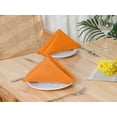 thumbnail image 5 of REGALWOVEN 6 Pack Polyester Cloth Napkins Dinner Napkins Cloth for Banquet Orange 19"x19", 5 of 5