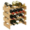 thumbnail image 2 of Wooden Mallet Dakota 16 Bottle Floor Wine Rack, 2 of 4