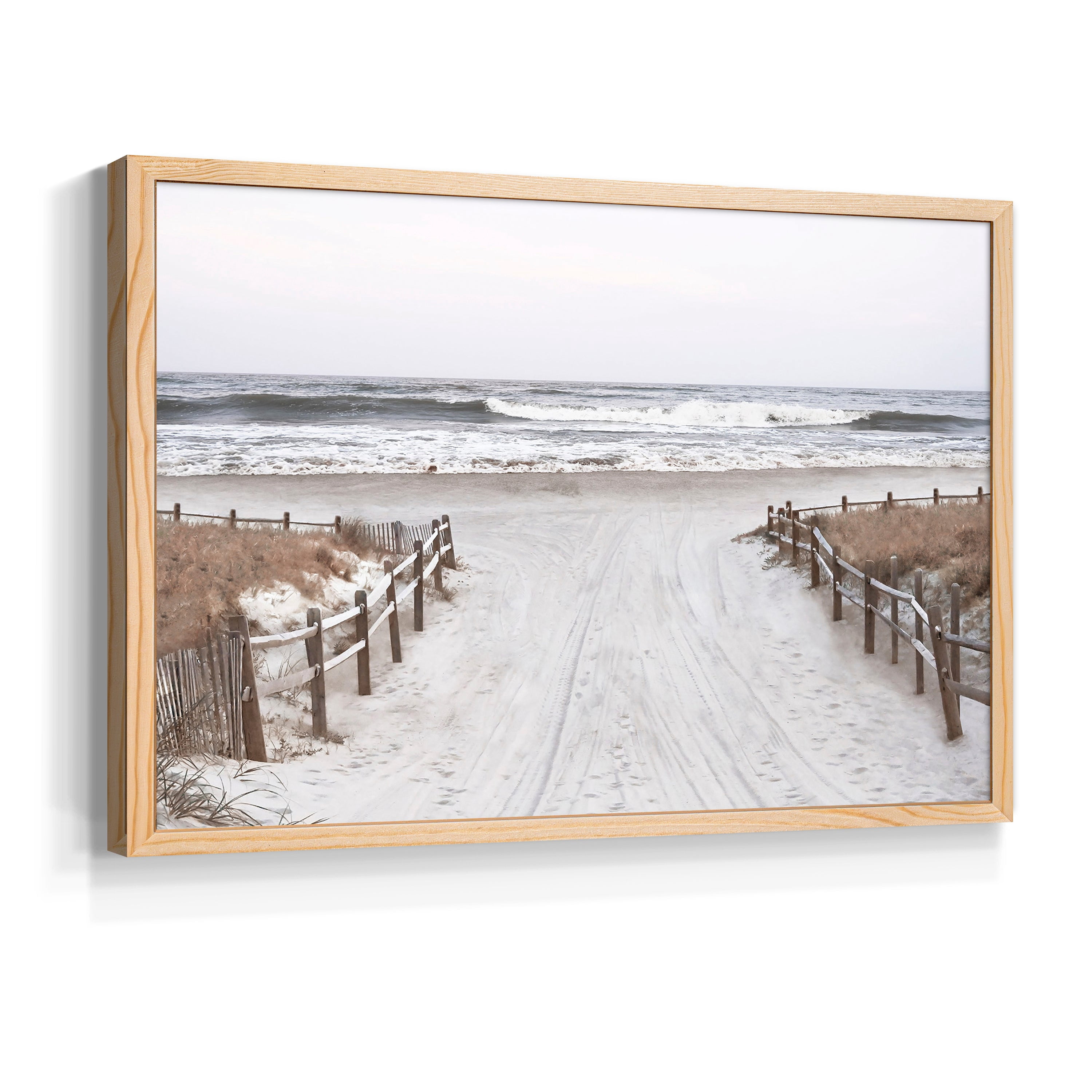 OBX Path by Natalie Carpentieri - Restickable Framed Giclée Print