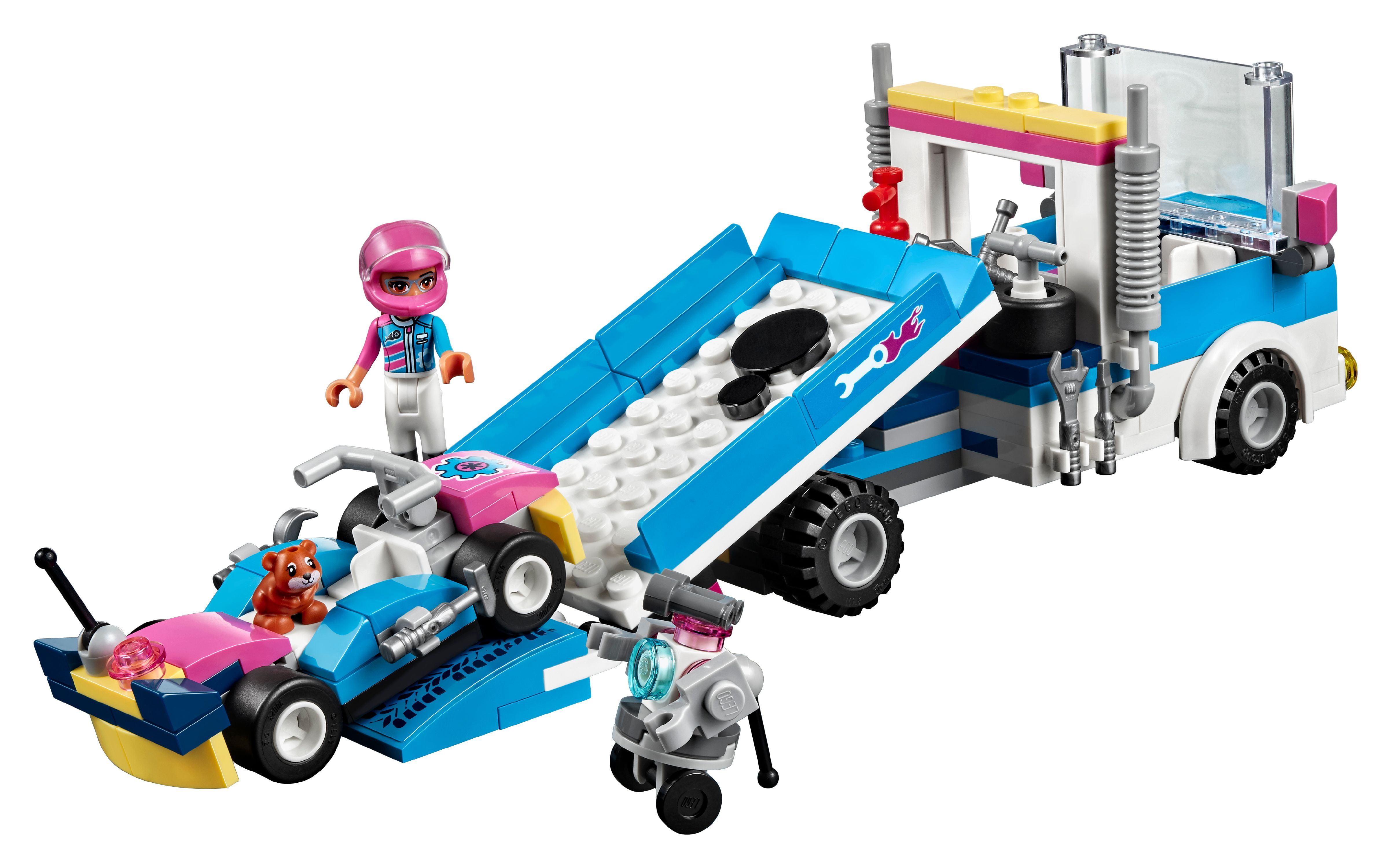lego friends service care truck