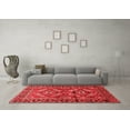 thumbnail image 3 of Ahgly Company Indoor Square Persian Red Traditional Area Rugs, 3' Square, 3 of 4