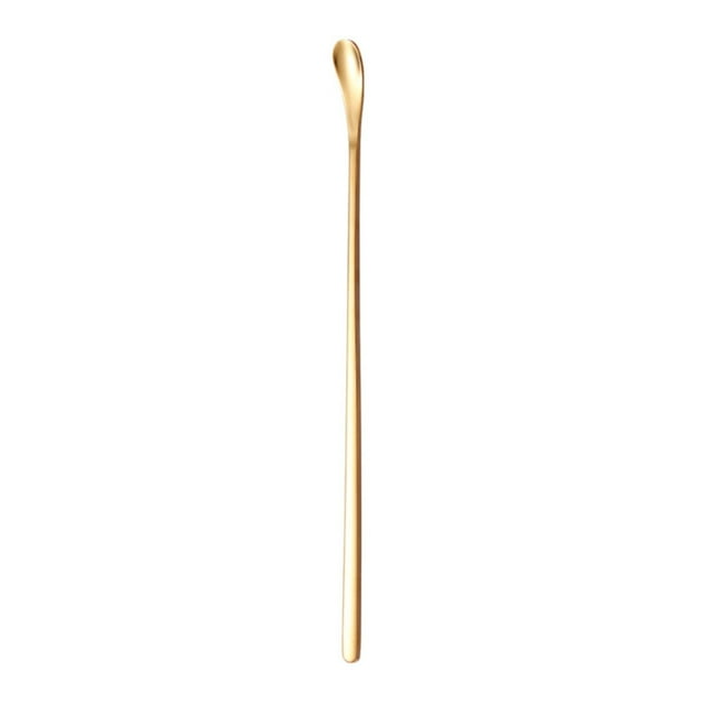 AKEGAMN Stir Sticks Scoop Stainless Stirring Spoons For Coffee Cocktail Mixing Spoon With Long Handle Multifunctional Stir Sticks For Coffee Wine Drinks Tea Oil