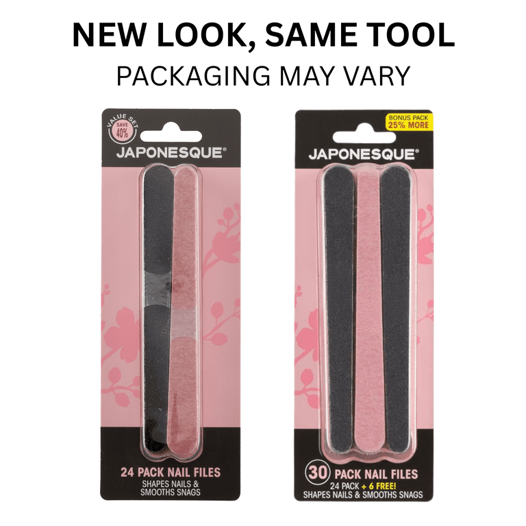 Japonesque Nail Files, 30 Pack - Walmart.com