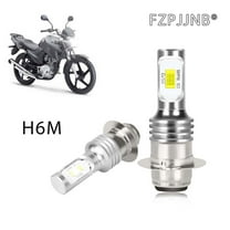 FZPJJNB H6M/P15D/70023 LED Headlight Bulb, 6000K White, Fits Yamaha, 2-Pack