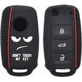 thumbnail image 1 of Funda de Silicona Suave para Llave-Control de Jetta, Golf, Polo, Vento Clasico. Compatible Solo con Controles de 3 Botones, 1 of 2