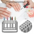 thumbnail image 3 of Estuche De Almacenamiento De Brocas, Estuche De Almacenamiento Para Cabezal De Pulido De Uñas Con 16 Orificios, Soporte De Plástico Desmontable Para Brocas De Manicura,, 3 of 7