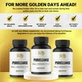 thumbnail image 5 of Golden After 50 PuriCleanse - Detox and Colon Cleanse Support - 60 Capsules, 1040mg - Gut Cleanse and Fiber Supplement with Senna Leaf Extract, Psyllium Husk Powder and Probiotics for Men and Women, 5 of 6