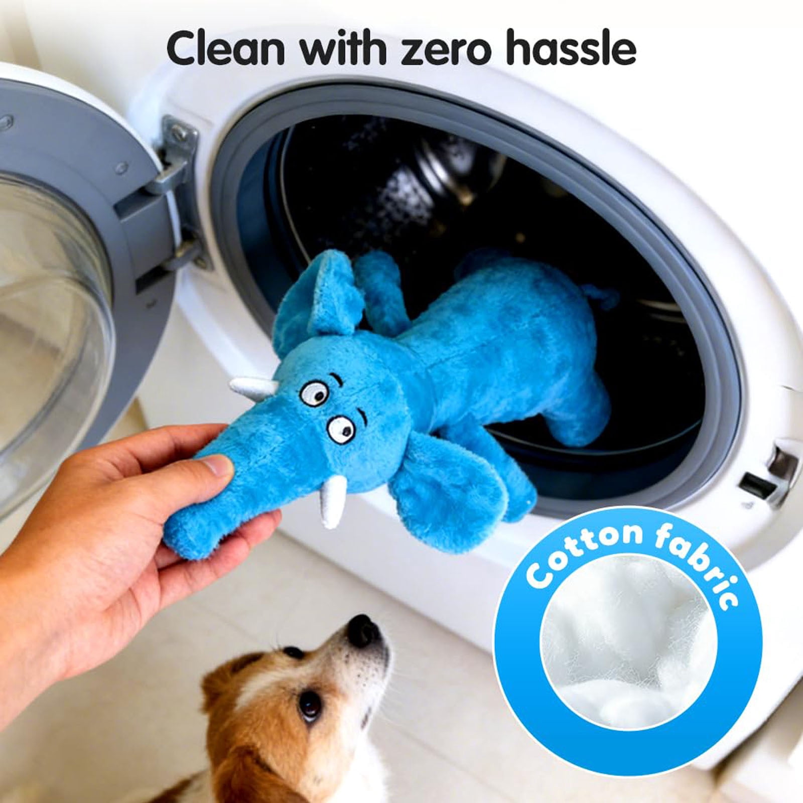 BSJJY Pet Squeaky Toy C, Interactive Soft Puppy Chew Toy, Indestructible for Small to Medium Dogs, Long-Lasting, Cute Design