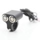 thumbnail image 1 of Motorcycle Handlebar Led Indicator Light Switch 25mm Adjustable Mount Waterproof Button Switch DC12V, Lock Switch, 1 of 4