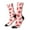 2 Black-2, variant on Strawberry Print Adult Socks for Men & Women,Calf Socks, Ankle Socks,Boots Socks,Breathable Casual Sock,Unisex Crew Socks