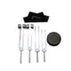 thumbnail image 2 of Tuning Forks for Healing Set 128Hz, 136Hz, 256Hz, 384Hz & Hockey Puck Activator for Healing,Sound Therapy,Keep Body, 2 of 4