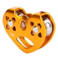 thumbnail image 2 of Outdoor Traverse Pulley,Ropeway Double Shaft Double High Altitude Pulley Ropeway Pulley Luxury Finish, 2 of 14