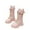 Red, variant on lnmuld Kids Boots Stylish Korean Girls Ankle Boots Featuring Star Belt Buckle and Gold Laces for Party Events Daily Outfits Size:10-10.5 Years