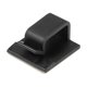 thumbnail image 1 of Clips de cable adhesivos organizador de cables para coche oficina hogar 21x19x12mm negro 40 piezas, 1 of 4