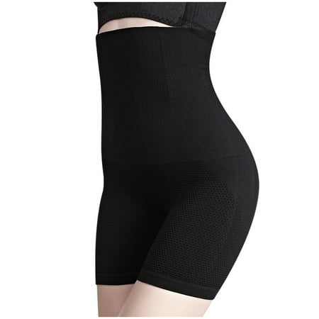

HHei_K women s panties Women s Fashion High Waist Hip Lifting Seamless Honeycomb Pants Postpartum Lengthened Boxer Body Shaping Panties Body Safety Underwear