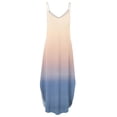 thumbnail image 4 of Elegante mujer Casual con cuello en V vestidos estampados verano sin mangas vestido de jersey OAVQHLG3B Store  lin121212, 4 of 5