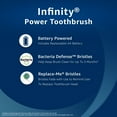 Equate Infinity Power Toothbrush with Bacteria Defense Bristles and