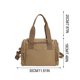thumbnail image 3 of Bolsa de nailon de gran capacidad para gimnasio, viajes y uso diario: bolso bandolera con correa ajustable, múltiples bolsillos, ligero y duradero., 3 of 6