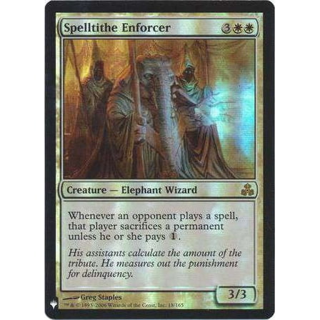 MtG Mystery Booster / The List Rare Spelltithe Enforcer (foil) #18