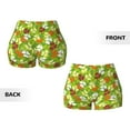 thumbnail image 4 of KLL St. Patrick's Day3 Pattern Workout Shorts for Women Scrunch Short Gym Yoga Running Sport Active Exercise Fitness Shorts, 4 of 8