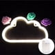 thumbnail image 4 of Linda Nube De Dibujos Animados Decorativa Led Lámpara De Noche De Neón Fondo De Pared Decoración De Dormitorio De Niños Speravity HA026125-00, 4 of 5