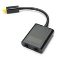 thumbnail image 1 of Redcolurful Optical Digital Audio Cable Splitter Adapter 2 Way SPDIF Toslink 1 To 2 Out Hub, 1 of 8
