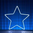 thumbnail image 2 of Glowneon Flashing Star Neon Sign, Star Led Sign, Star Space Kid Room, Restaurant Home Bar Décor, 2 of 4