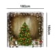 thumbnail image 5 of Juego de cortina de ducha de Navidad con muñeco de nieve decorativo para baño MFZFUKR 2034892-3, 5 of 5