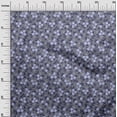 thumbnail image 3 of oneOone Cotton Flex Blue Fabric Floral Sewing Fabric By The Yard Printed Diy Clothing Sewing Supplies 40 Inch Wide, 3 of 5