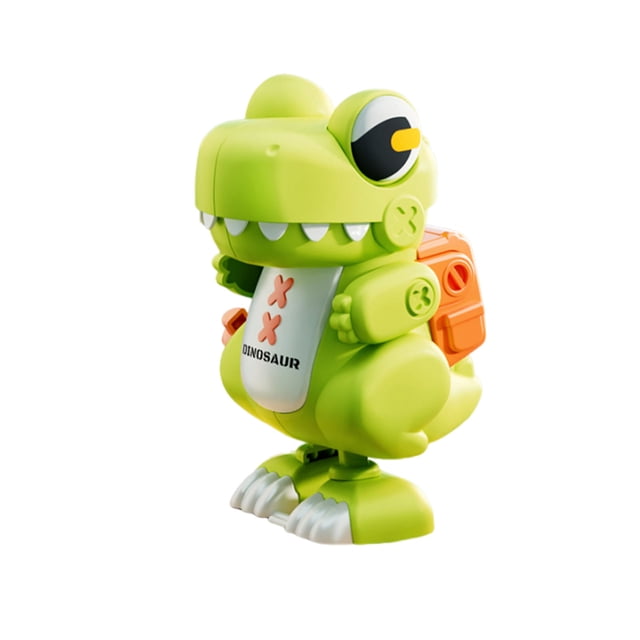 D Wind Up Dinosaur Toy Mechanical Walking Dinosaur Simulation Figure For Kids Durable Plastic Material 4.3X3.5X2.8 Inch Size Fun Action Toy
