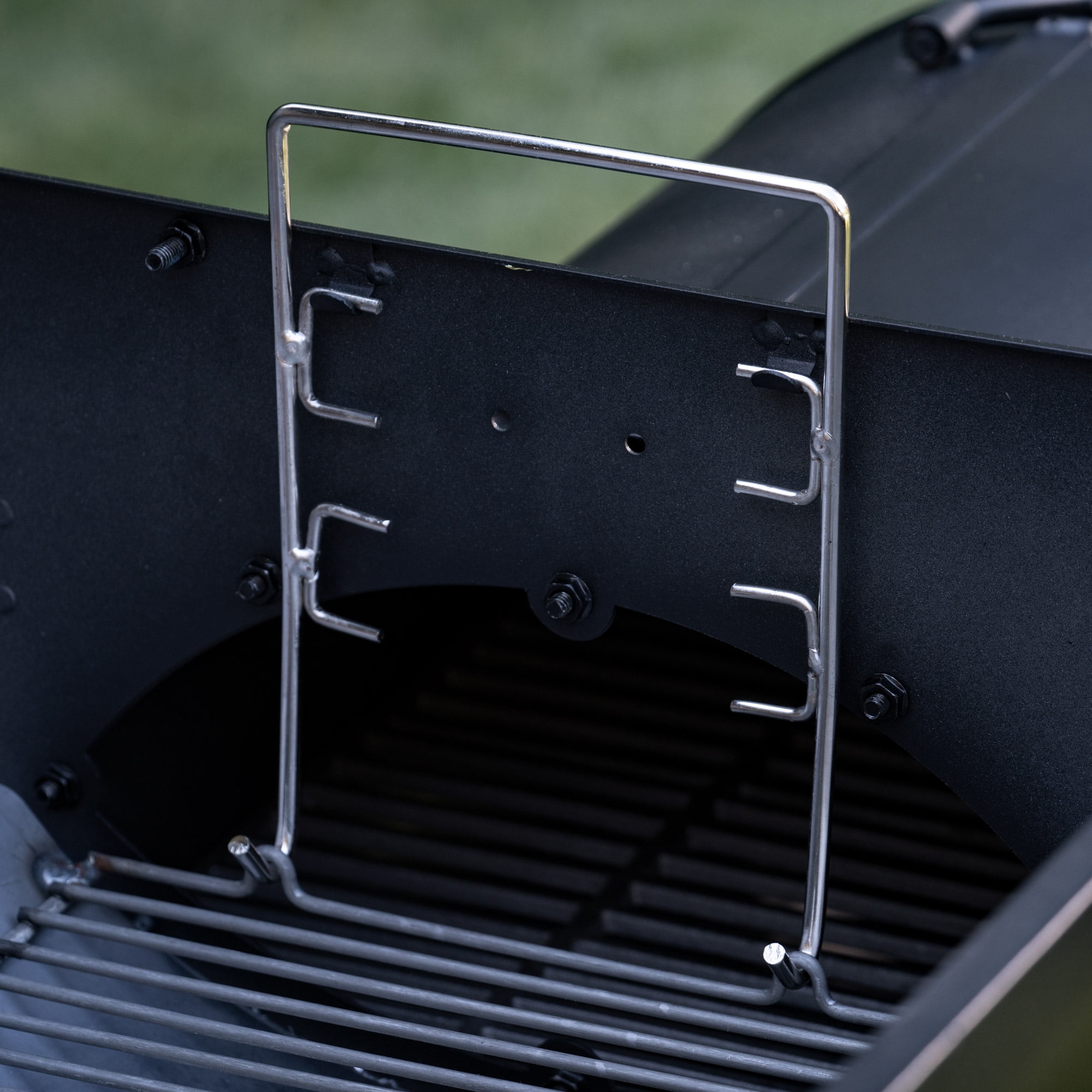 Char-Griller Smokin’ Outlaw Charcoal Grill and Offset Smoker